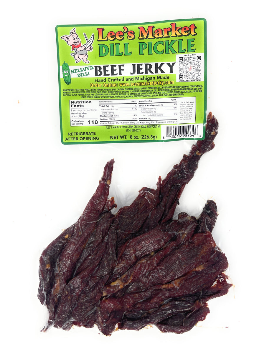 Dill Pickle Beef Jerky Irresistible Flavor