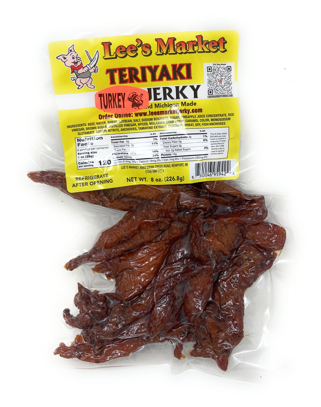 Teriyaki Turkey Jerky