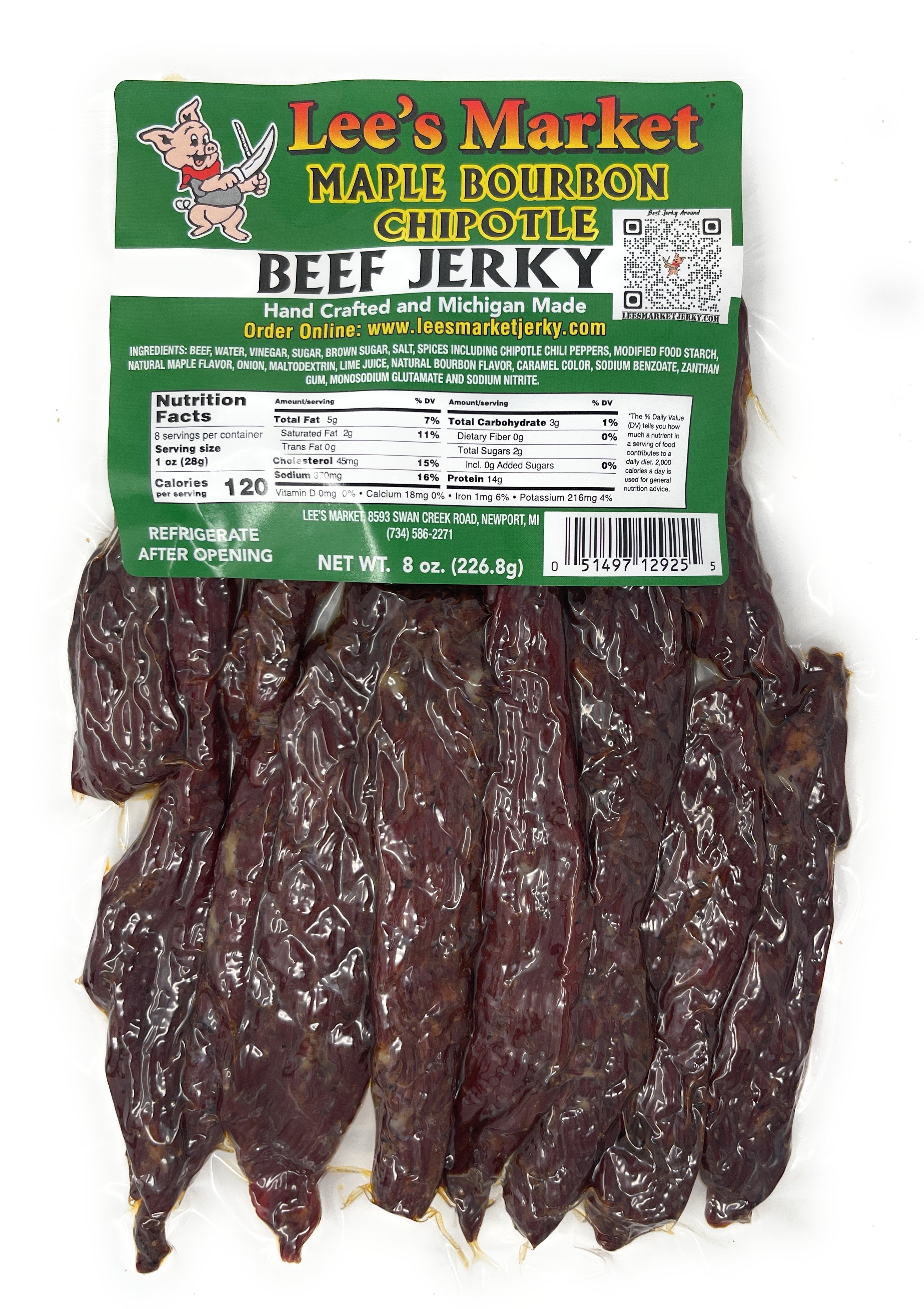 Chipotle-Cherry Goose Jerky