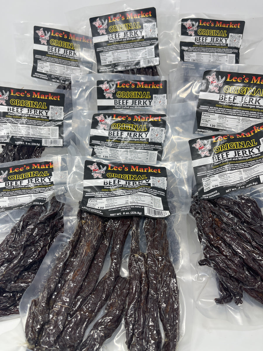 Classic Original Flavor Beef Jerky In Bulk – 5-Pound Bundle